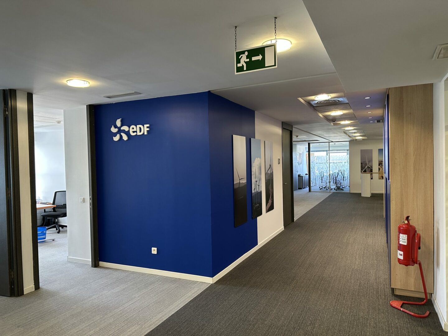 EDF – Conception et aménagement de bureaux